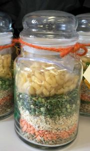 lentil soup gift jars