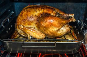 Turkey Roasting in Oven