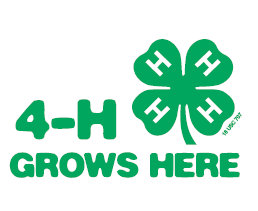 4-H Grows Here Logo