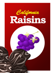 box of raisins