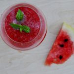 Watermelon frozen drink