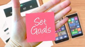 set goals note