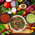 produce to make fresh salsa