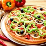 Homemade pizza can be part of a healthy snack or meal