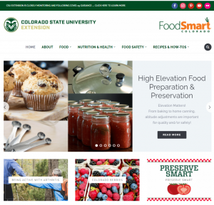 Food Smart Colorado website home page