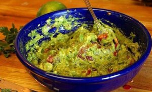 bowl of guacamole
