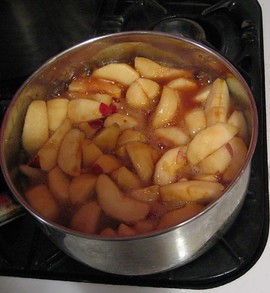 apple filling cooking